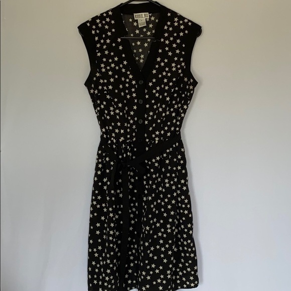 𝅺ROBBIE Bee Black and Cream Stars, Shortsleeved - Picture 15 of 15